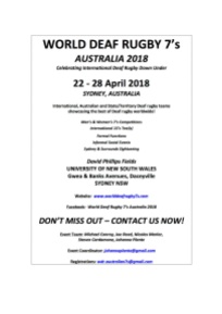 WDR7's VENUE & EVENTS Newsflash